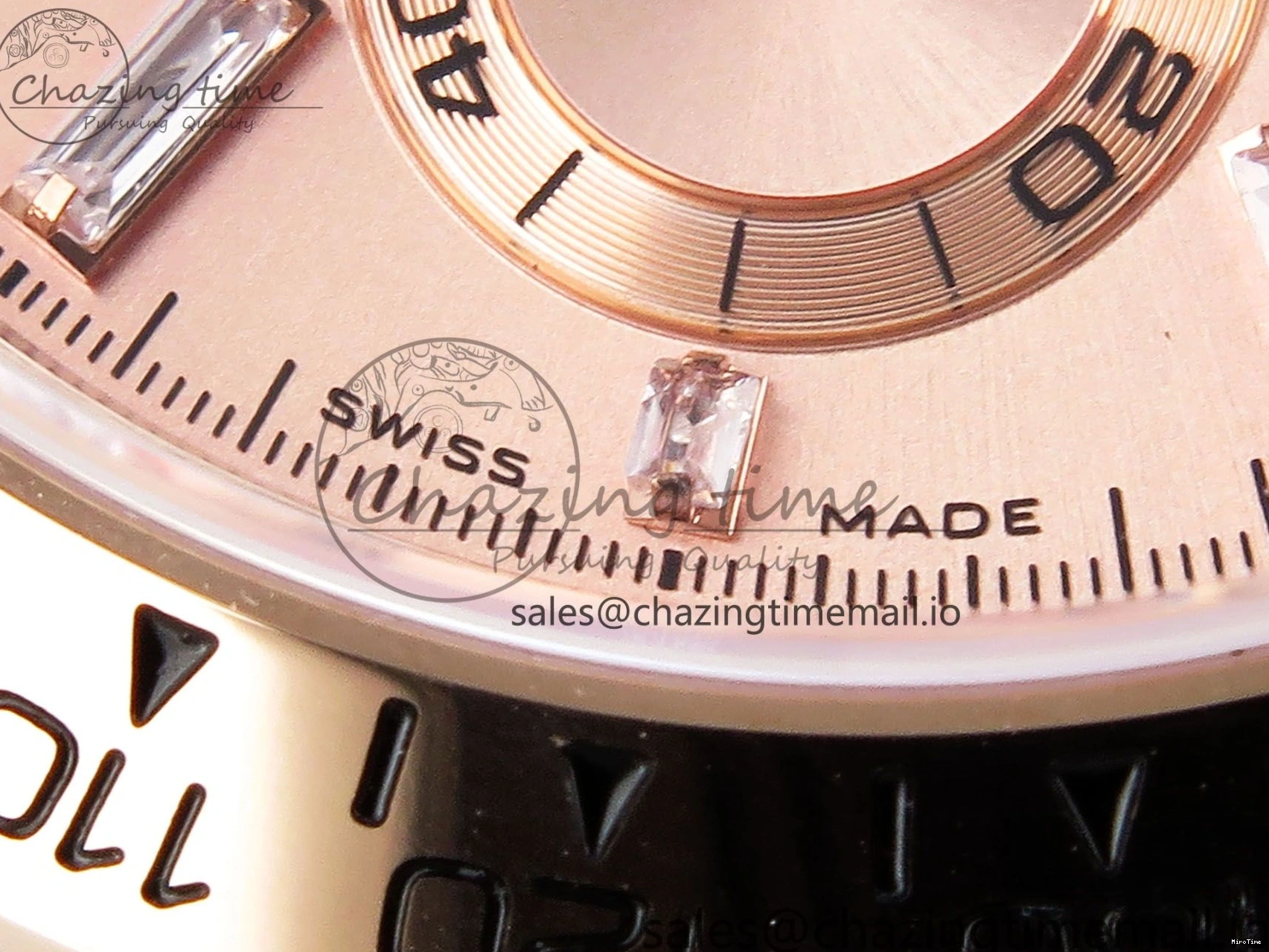 MiroTime 0402 Bold Daytona 116505 KING 1:1 Best Edition RG Crystal Dial on RG Bracelet SH 1938